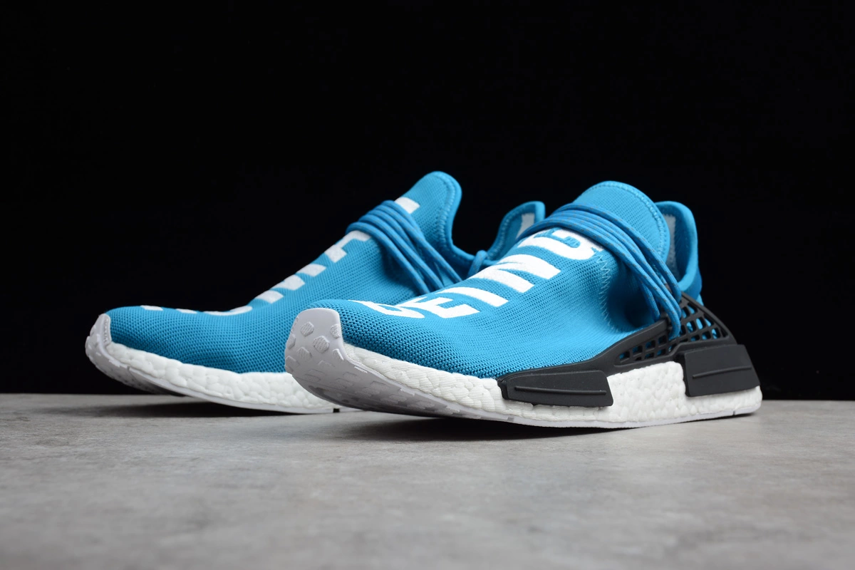 Pharrell X Adidas HU NMD Human Being "Shale Blue" Men's Shoes BB0618 5 Pharrell X Adidas HU NMD Human Being "Shale Blue" Men's Shoes BB0618 - Image 3