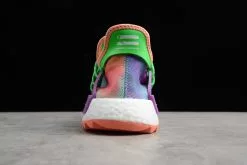2018 Pharrell X Adidas NMD Hu Race Trail "Holi" Chalk Coral/Flash Green-Lab Purple AC7034 -Adidas Yeezy shop Pharrell x adidas NMD Hu Race Trail Holi Chalk Coral Flash Green Lab Purple 4