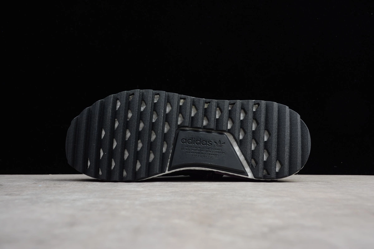 Pharrell X Adidas NMD Hu Trail "Equality" Core Black/Deepest Purple-White AC7033 6 Pharrell X Adidas NMD Hu Trail "Equality" Core Black/Deepest Purple-White AC7033 - Image 4