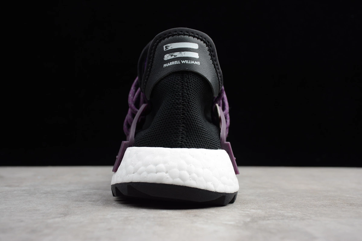 Pharrell X Adidas NMD Hu Trail "Equality" Core Black/Deepest Purple-White AC7033 7 Pharrell X Adidas NMD Hu Trail "Equality" Core Black/Deepest Purple-White AC7033 - Image 5