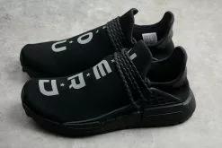 Pharrell X Adidas NMD Hu Trail "N.E.R.D" Core Black/Reflective Silver BB7603 -Adidas Yeezy shop Pharrell x adidas NMD Hu Trail NERD Core Black Reflective Silver 6