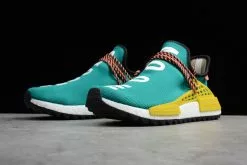 Pharrell X Adidas NMD Boost Race Hu Trail Sun Glow/Core Black-EQT Yellow AC7188 -Adidas Yeezy shop Pharrell x adidas NMD Hu Trail Sun Glow Core Black EQT Yellow 2