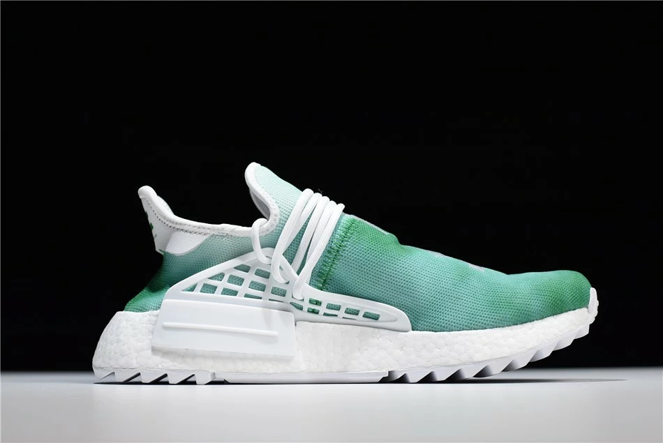 2018 Pharrell X Adidas NMD Human Race "China Exclusive" Youth Green/Footwear White F99670 3 2018 Pharrell X Adidas NMD Human Race "China Exclusive" Youth Green/Footwear White F99670 - Image 2
