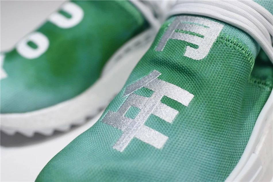 2018 Pharrell X Adidas NMD Human Race "China Exclusive" Youth Green/Footwear White F99670 7 2018 Pharrell X Adidas NMD Human Race "China Exclusive" Youth Green/Footwear White F99670 - Image 6