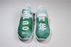 2018 Pharrell X Adidas NMD Human Race "China Exclusive" Youth Green/Footwear White F99670 14 2018 Pharrell X Adidas NMD Human Race "China Exclusive" Youth Green/Footwear White F99670 -Adidas Yeezy shop Pharrell x adidas NMD Human Race China Exclusive Youth Green Footwear White 6