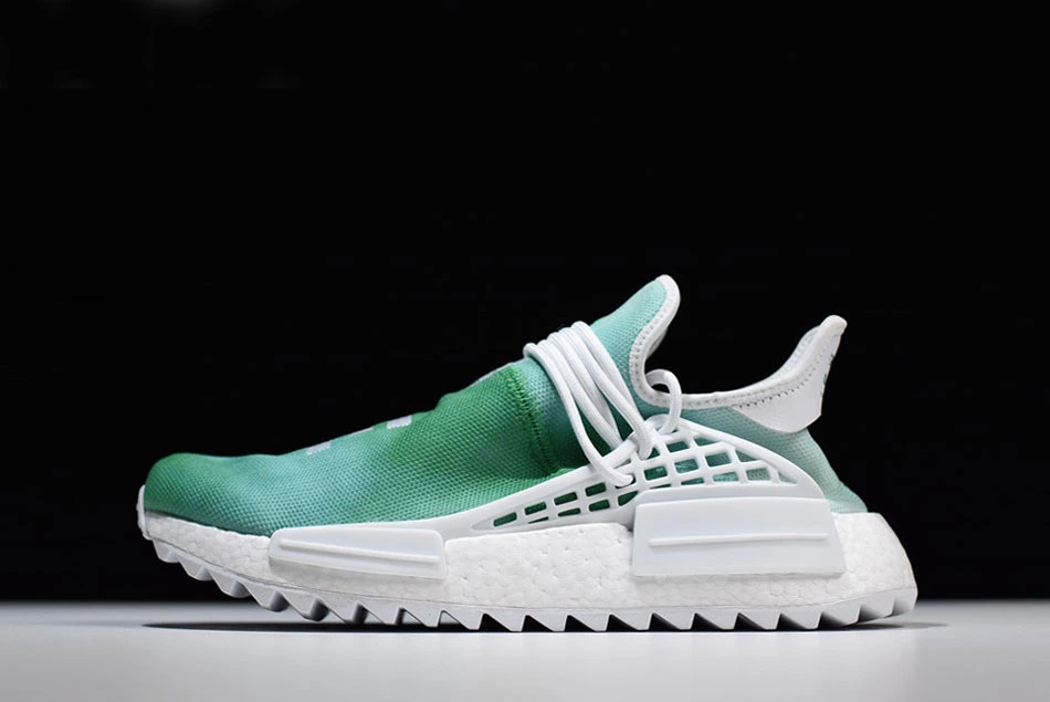 2018 Pharrell X Adidas NMD Human Race "China Exclusive" Youth Green/Footwear White F99670 2 2018 Pharrell X Adidas NMD Human Race "China Exclusive" Youth Green/Footwear White F99670