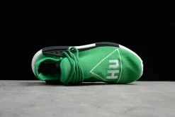 Pharrell X Adidas NMD Human Race Green/Footwear White-Black BB0620 12 Pharrell X Adidas NMD Human Race Green/Footwear White-Black BB0620 -Adidas Yeezy shop Pharrell x adidas NMD Human Race Green Footwear White Black 5