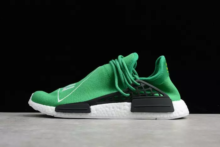 Pharrell X Adidas NMD Human Race Green/Footwear White-Black BB0620 3 Pharrell X Adidas NMD Human Race Green/Footwear White-Black BB0620