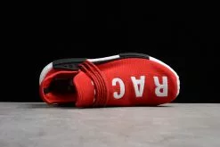 Pharrell X Adidas NMD Human Race Red/Footwear White-Black BB0616 -Adidas Yeezy shop Pharrell x adidas NMD Human Race Red Footwear White Black 5
