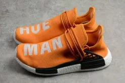 Pharrell X Adidas NMD Human Race Tangerine Orange/Black-White BB3070 -Adidas Yeezy shop Pharrell x adidas NMD Human Race Tangerine Orange Black White 6