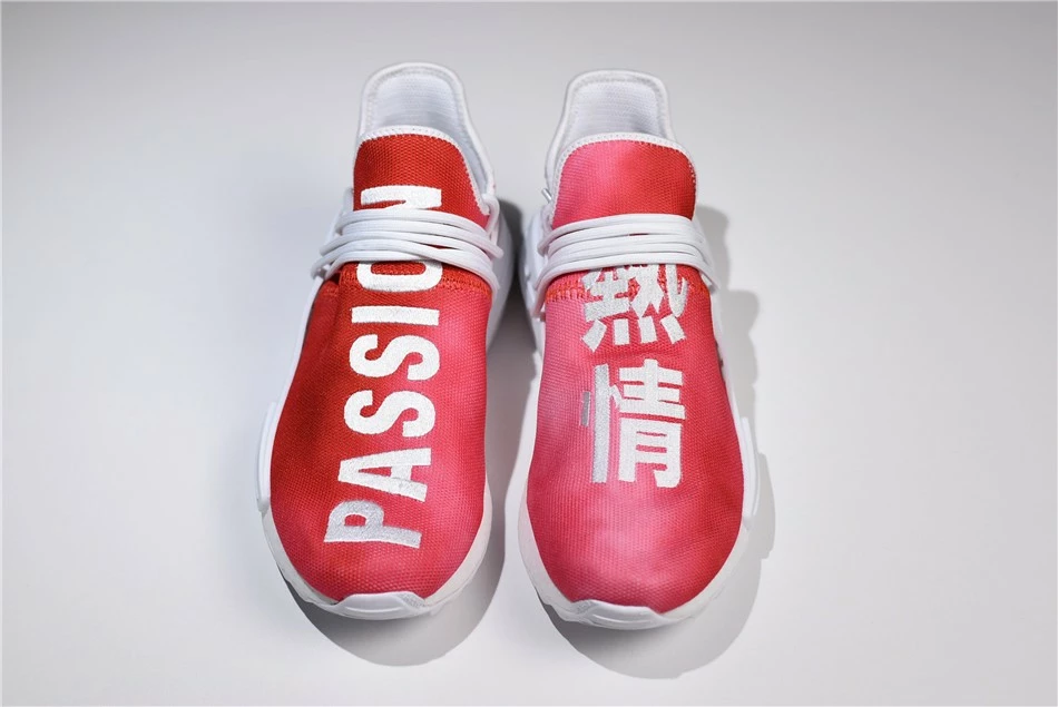 2018 Pharrell X Adidas Originals Hu NMD "China Exclusive" Passion Red/Footwear White F99671 8 2018 Pharrell X Adidas Originals Hu NMD "China Exclusive" Passion Red/Footwear White F99671 - Image 6