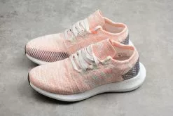 Women's Adidas Pure Boost GO Pink/White-Blue Shoes AH2326 -Adidas Yeezy shop adidas Pure Boost GO Pink White Blue Shoes 6