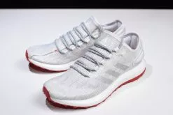 Adidas Pure Boost LTD White/Grey-Scarlet Running Shoes CM8333 -Adidas Yeezy shop adidas Pure Boost LTD White Grey Scarlet Running Shoes 2