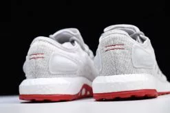 Adidas Pure Boost LTD White/Grey-Scarlet Running Shoes CM8333 -Adidas Yeezy shop adidas Pure Boost LTD White Grey Scarlet Running Shoes 4