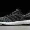 Adidas PureBoost All Terrain Black/Grey-White Running Shoes S80787 -Adidas Yeezy shop adidas PureBoost All Terrain Black Grey White Running Shoes