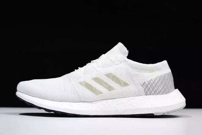 Adidas Pureboost GO Cloud White/Grey AH2311 3 Adidas Pureboost GO Cloud White/Grey AH2311
